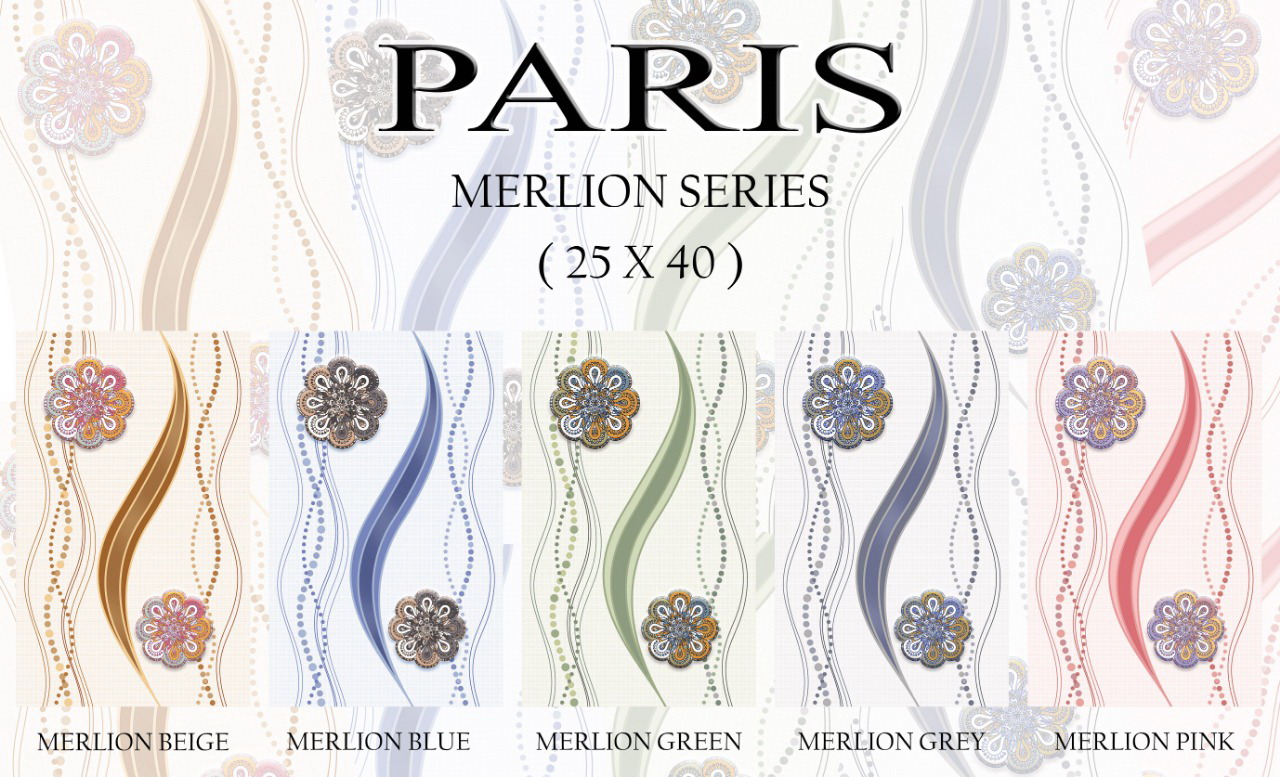 PARIS Paris Merlion Pink 25x40 - 2